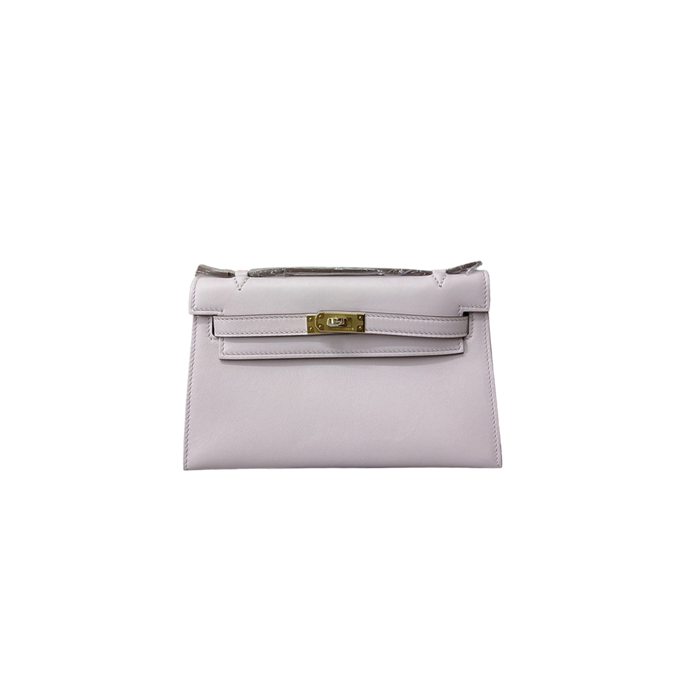 HERMÈS MINI KELLY MAUVE LIGHT FANTASY PURPLE (22*14*7cm) 